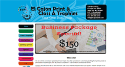 Desktop Screenshot of elcajonprint.com